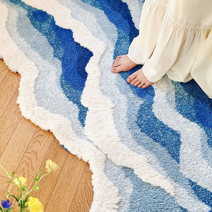 Sea Wave Rug | Luvikno