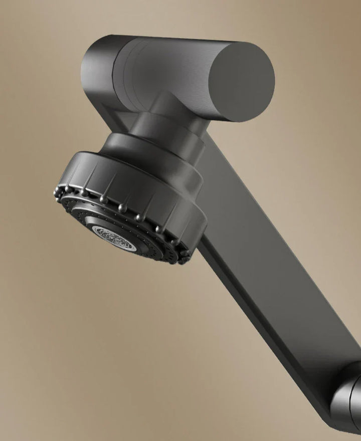 Aqua Twist Duo-Flex Servantbatteri – 360° svingende to-hulls blandebatteri for varmt og kaldt vann Luvikno