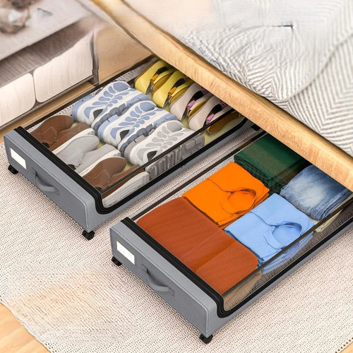 Underbed Oppbevaring StaLuviknoebar Med Hjul Boks Organizer | Luvikno