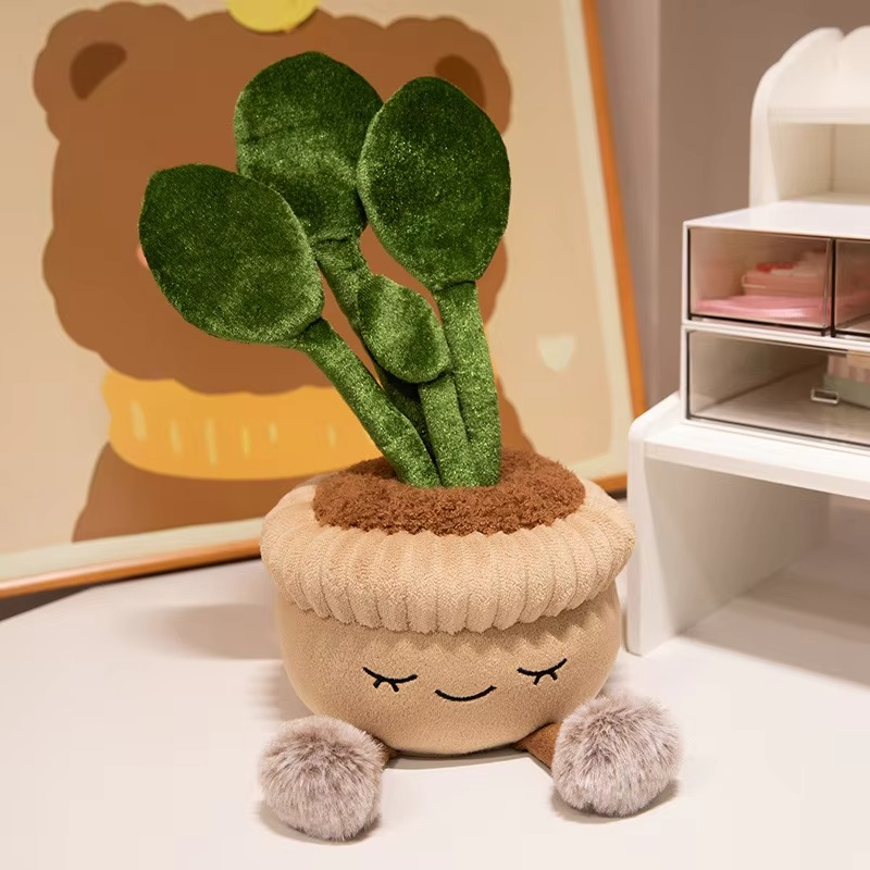 Charming Tulip Succulent Plush Toy Pillow for Birthday and Decor Luvikno