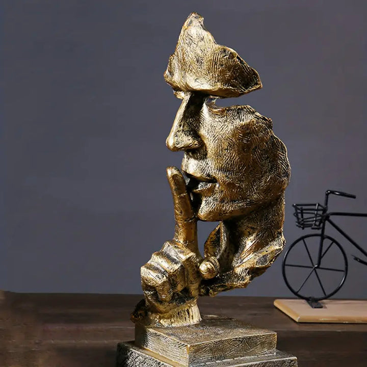 SerenitySculpt - Omtenksom abstrakt statue for rolig refleksjon | Luvikno