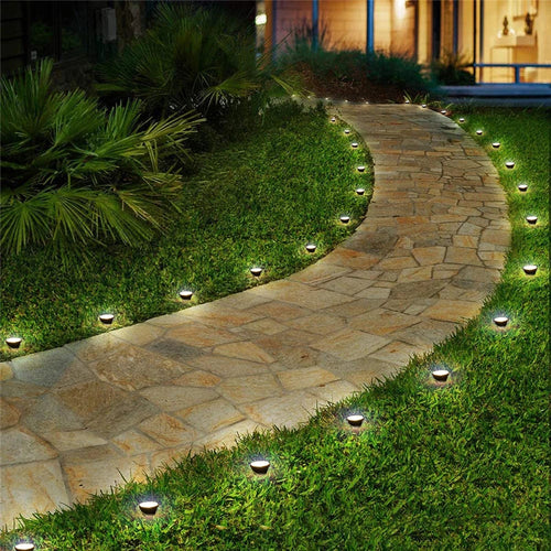 Luvikno | Solhage Lys LumiVerde | 10-i-1 LED System | RGB Farge Endring | IP65 Vanntett | For Plener, Bed & Dekor