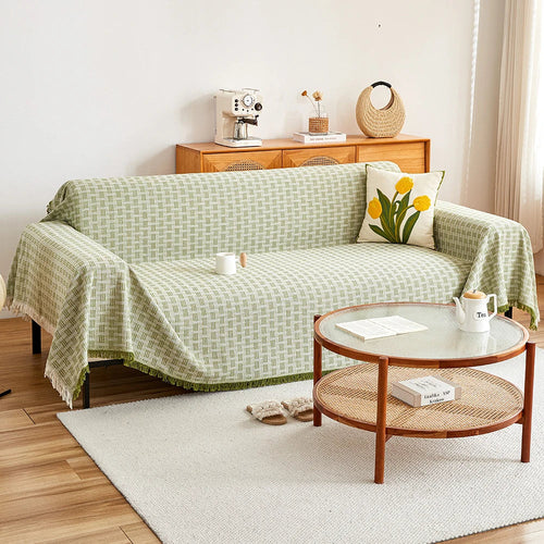 Sofateppe kast | Vendbar design & Ekstra stor | Lett å ta vare på & Ripebestandig | CasaLunea Luvikno