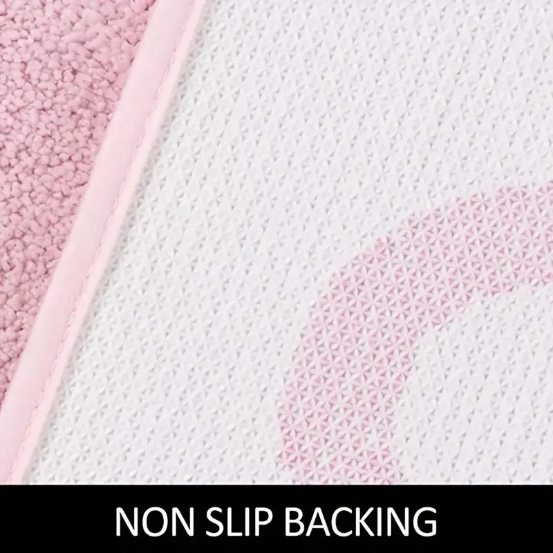 BlushNaked Tuftet Design Teppe – Rosa "Get Naked" Bad & Stue Teppe Luvikno