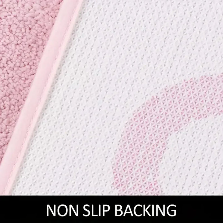 BlushNaked Tufted Design Rug – Rosa "Get Naked" Bad & Stue Teppe | Luvikno