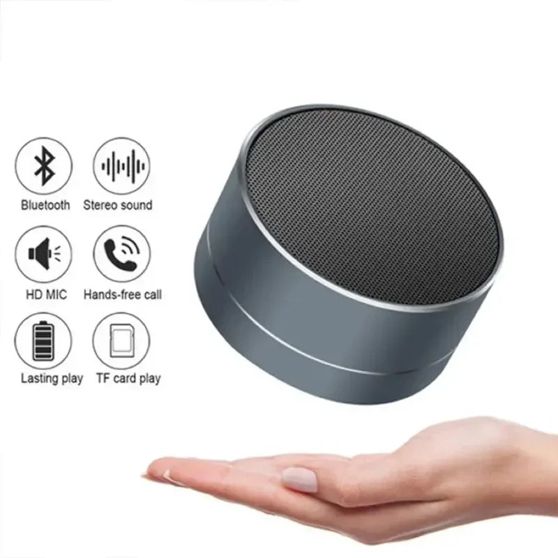 Luvikno | Klarova Mini Bluetooth Høyttaler | HiFi Lydkvalitet | TF & USB Støtte | Bærbar & Kompakt