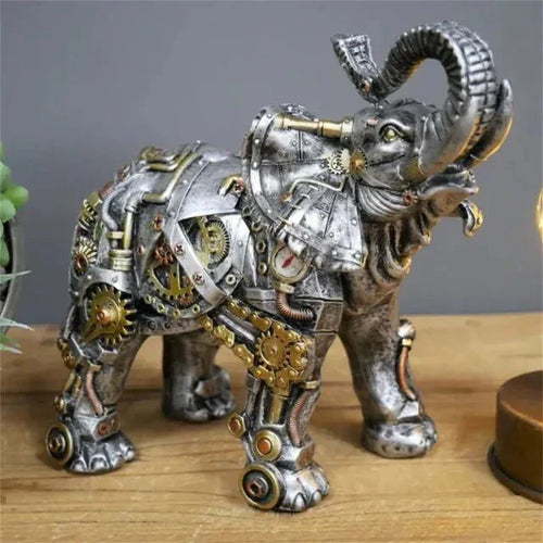SteamBeast - Steampunk Dyrefigurer med Gears Luvikno