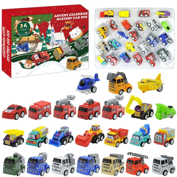 SpeedJoy Kalender - Juleeventyr med Biler & Lastebiler Luvikno
