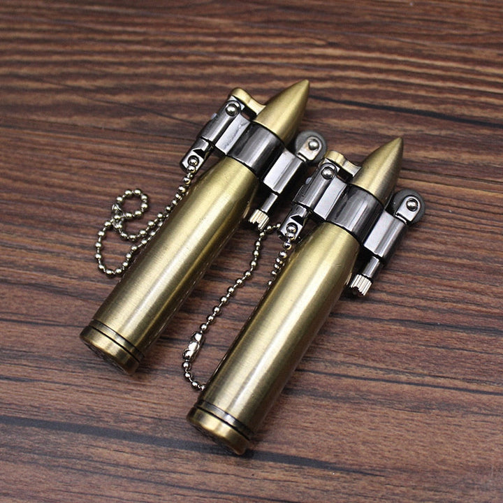 Jet Power Retro Metallnøkkelring Lighter | Luvikno