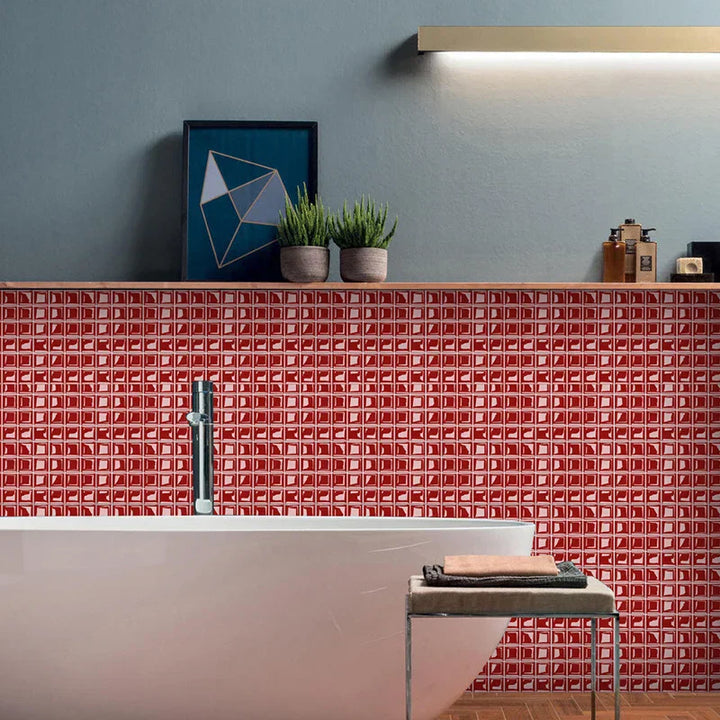 DecoMosaic 3D Mosaikkveggflisetiketter Luvikno