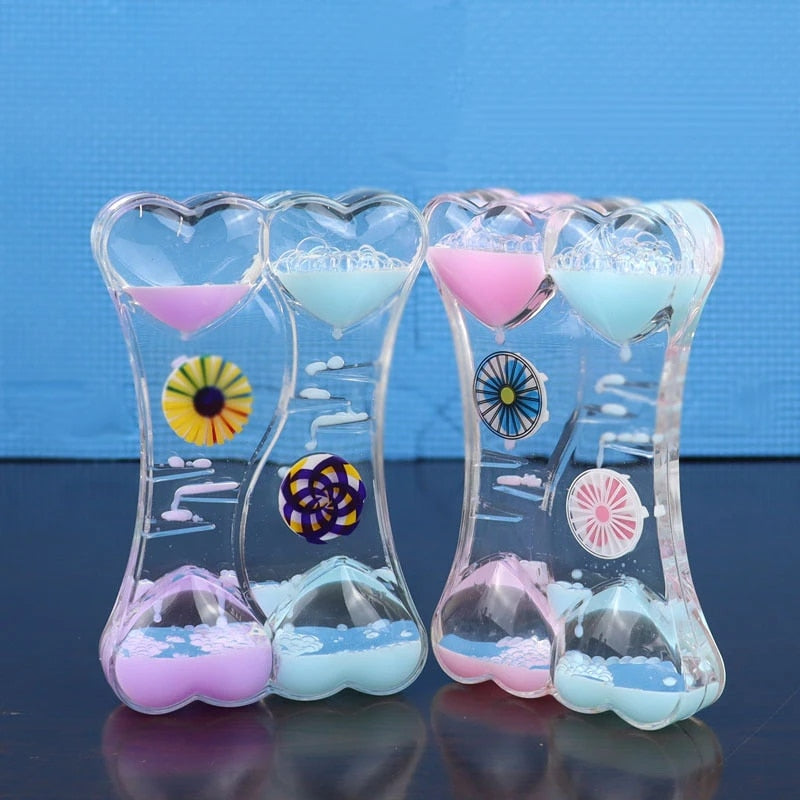 Windmill Liquid Motion Timeglass | Luvikno
