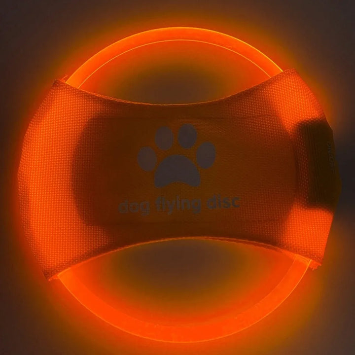 LED Frisbee for dogs oppladbar og vanntett Luvikno