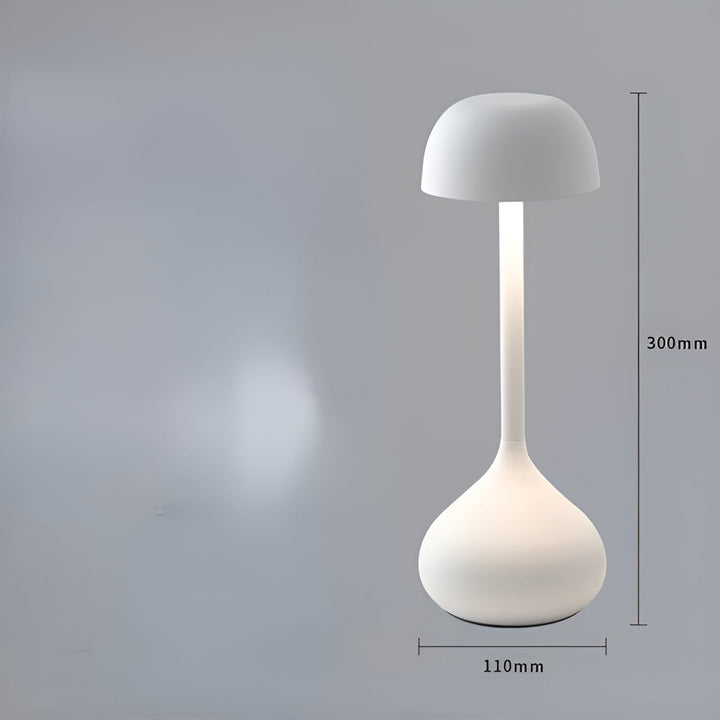 Luvikno | LumiTouch Trådløs LED Bordlampe – Elegant, Dimbart og Moderne