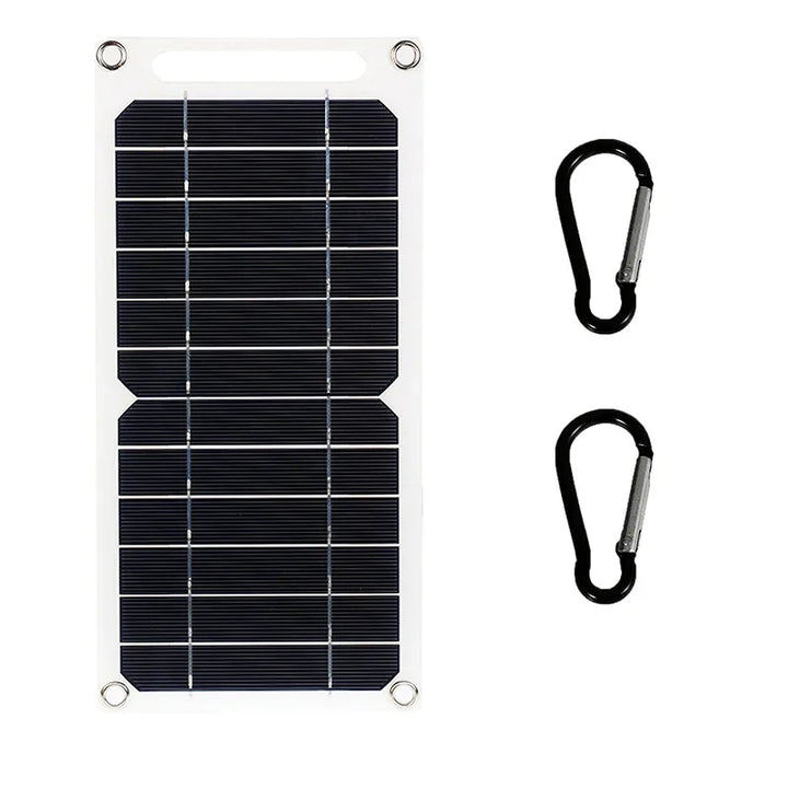 Luvikno | SolNova 30W Solpanel | Ultralett & Vanntett | USB-tilkobling for Telefon & Power Bank | Utendørs & Camping