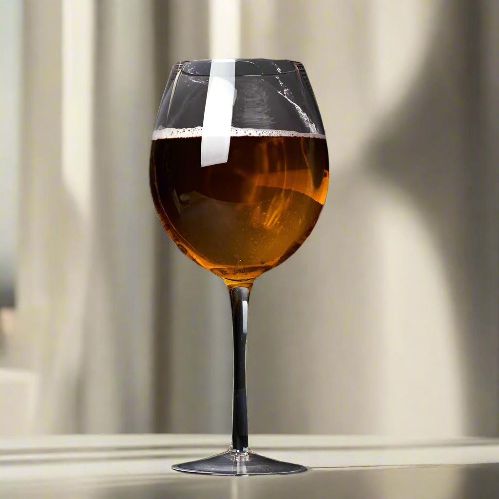Kjempe 106 Oz Vin Glass og Ølkrus Kombinasjon - 3000ML Ekstra Stor Krystallglass for Fester, Bryllup, og Feiringer Luvikno