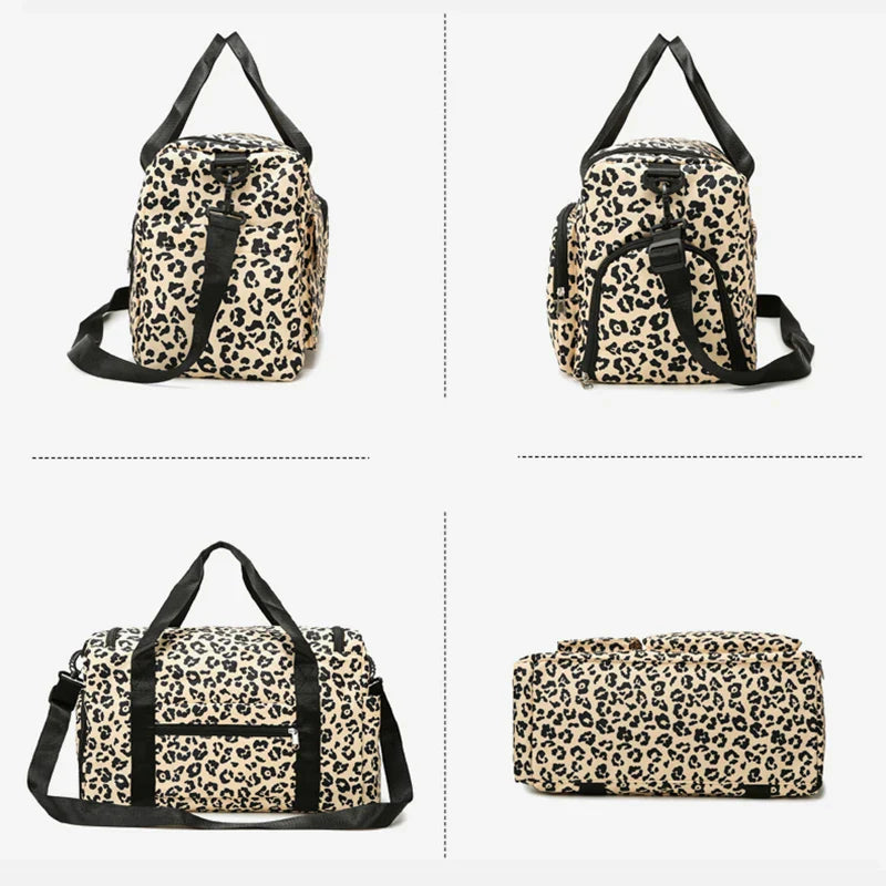 Luvikno | Trevaro GoBag | Reise bag laget av Oxford stoff | 48×26×28 cm | Stilig & Robust for hverdag & reise