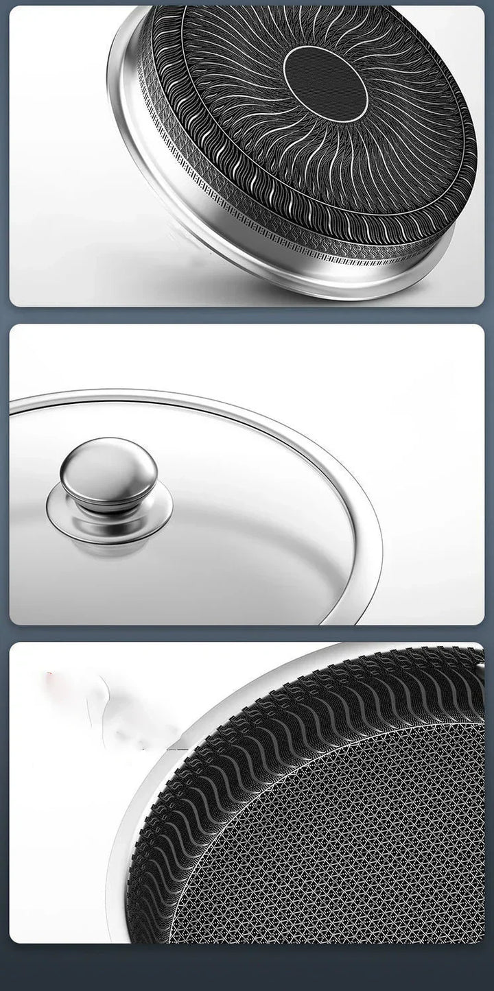 SmartSlick - Antibakteriell olje-besparende stekepanne med non-stick belegg Luvikno