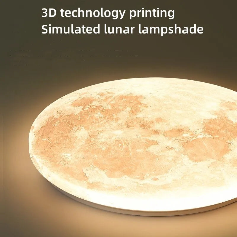 Måneoverflate Kunstnerisk Moderne Taklampe | Luvikno