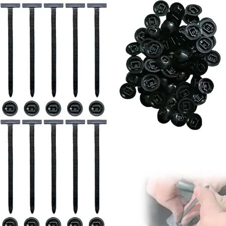 Premium Nylon Kabelbånd 50-Pakke – Tungt-duty Selv-låsende Universelle Zip Bånd Luvikno