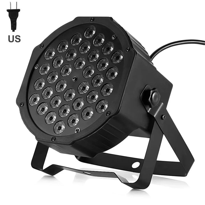 Luvikno | 36W RGB LED Scenelys - Profesjonell DMX512 Stemmekontroll Disco Lys for KTV Bar Fest DJ, dekorativ effektprojeksjon