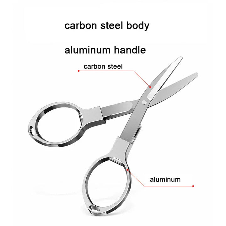 Mini Snip Rustfri Saks Nøkkelring | Luvikno