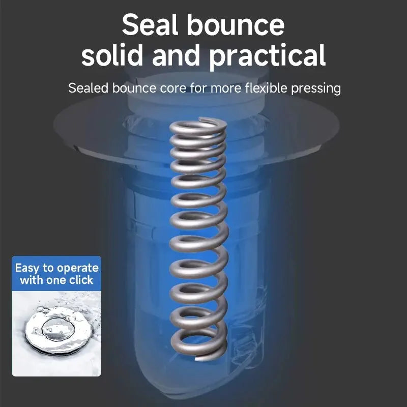 CleanSeal Universal Pop-Up Vaskepumpe Plug Luvikno