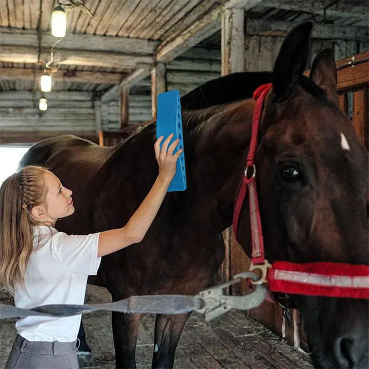 HorseCare Pro 6-i-1 Børste Skålheis