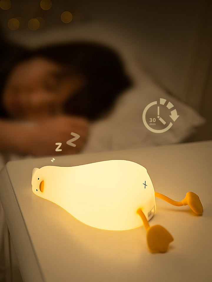 Lazy Flat Duck Atmosfære Nattlampe | Luvikno