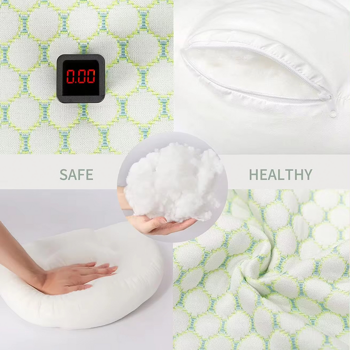 ComfyMama U-formet graviditetpute – Full kroppsstøtte & vaskbart trekk | Luvikno