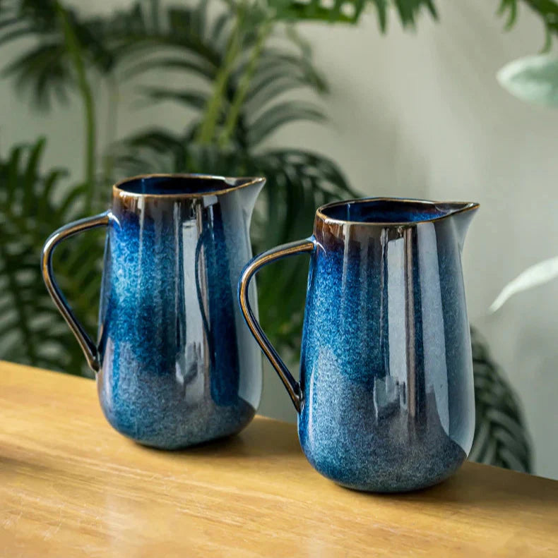Laguna Kiln Blue Keramikk Kanne Luvikno
