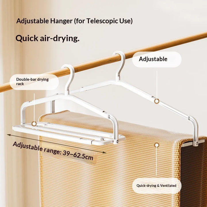 Fold Away Utvidbar Kleshengerrack | Luvikno