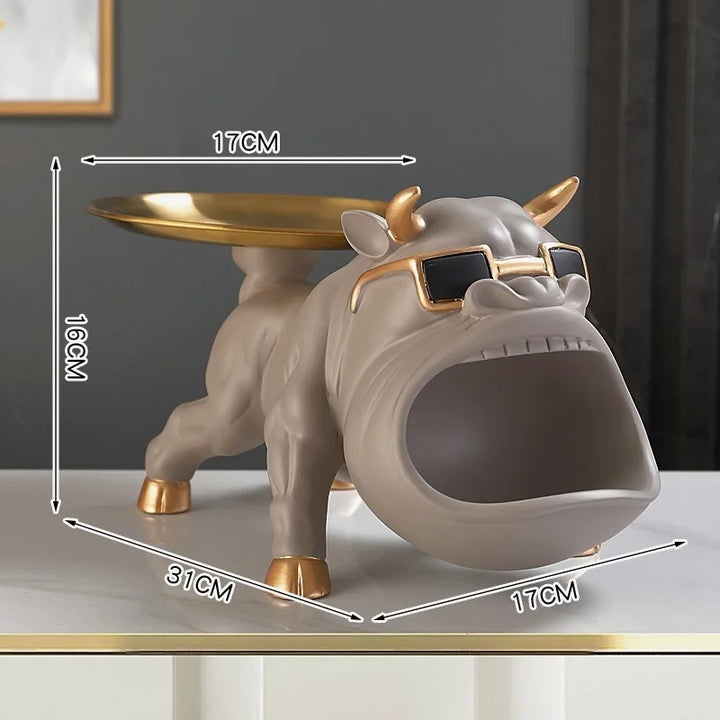 Fancy Bull Dekorativ Nøkkelfeste | Luvikno
