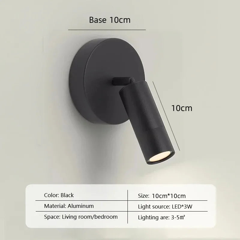 LumiNest – Elegant LED Vegglampe for Soverom & Hotell Luvikno