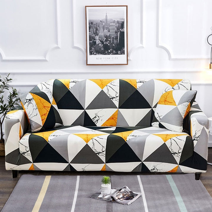 Moderne Antiskli Fargerik Elastisk Sofatrekk | Luvikno