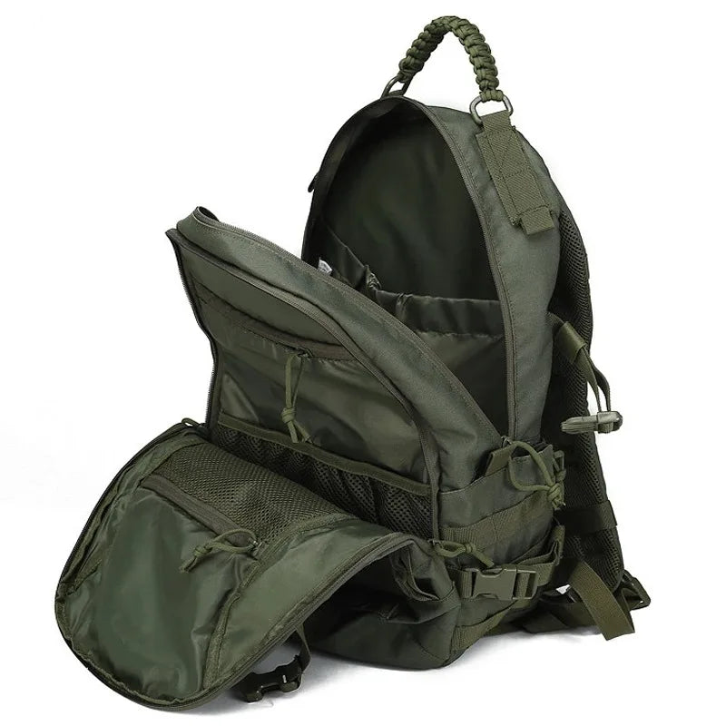Luvikno | TrekNexus 35 L Tursekk for Menn | Taktisk Tursekk 48 × 33 × 22 cm | Utendørs Camping, Fisking, Jakt & Sport med MOLLE System
