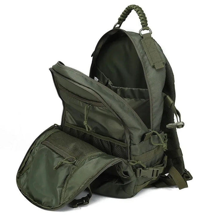 Luvikno | TrekNexus 35 L Tursekk for Menn | Taktisk Tursekk 48 × 33 × 22 cm | Utendørs Camping, Fisking, Jakt & Sport med MOLLE System