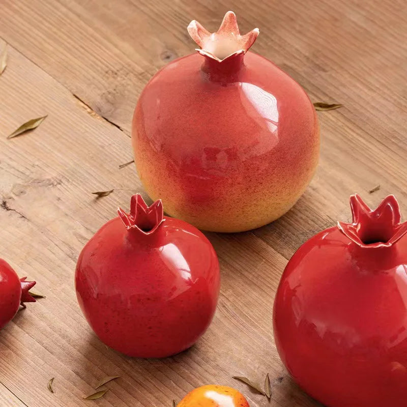Keramisk Granateple Vase | Luvikno