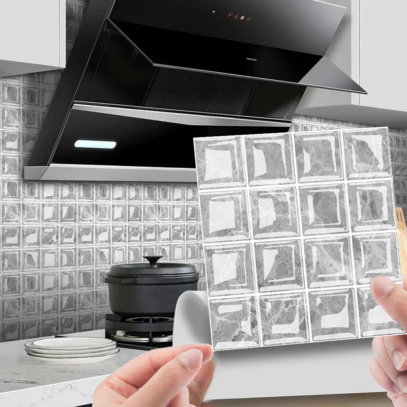 DecoMosaic 3D Mosaikkveggflisetiketter Luvikno