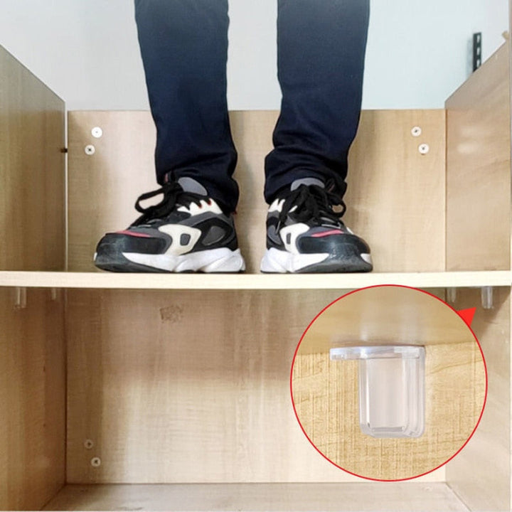 Selvheftende Closet Wizard Hylle Støtte Bracket | Luvikno