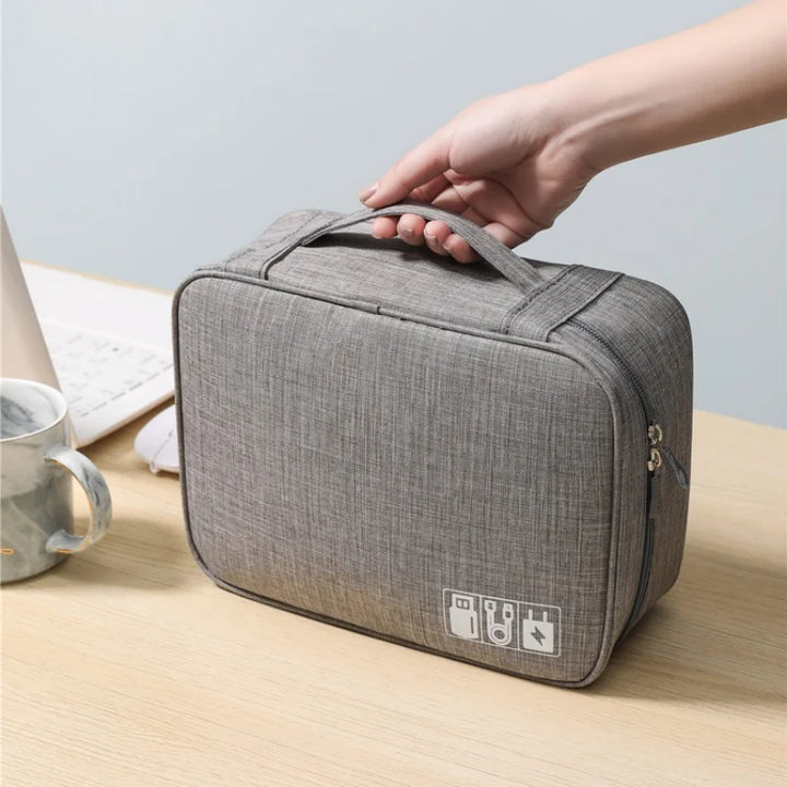 Luvikno | Baguvo Kosmetikkveske | Vannavvisende & Kompakt | 100 % Oxford Polyester | 24×18×9 cm