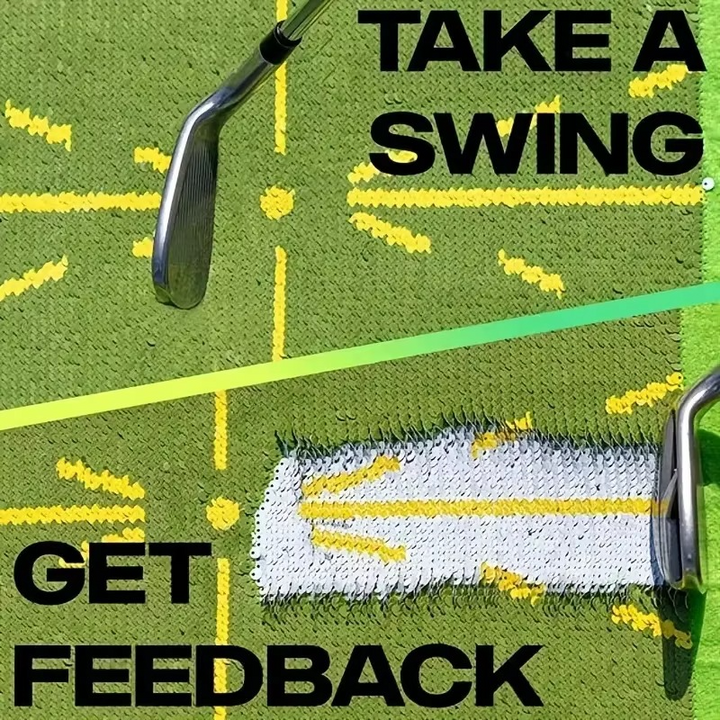Ultimate Golf Trening Matte for Innendørs og Utendørs Bruk Luvikno