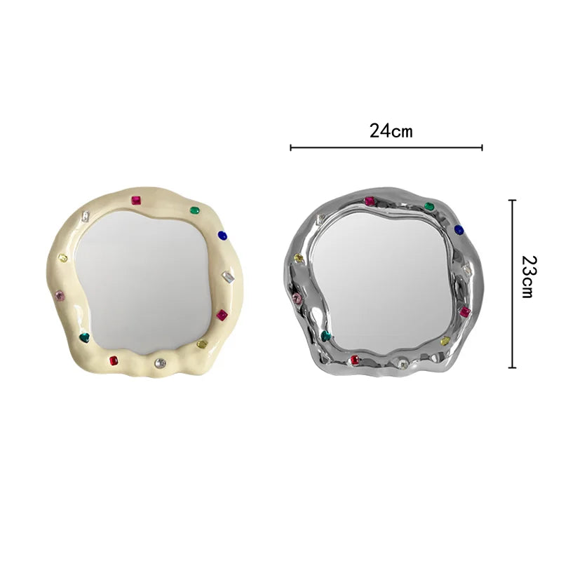 Rainbow Stone Mirror | Luvikno
