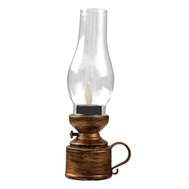 Vintage lampe – Retro design med varmt LED-lys for stue eller spisestue | Luvikno