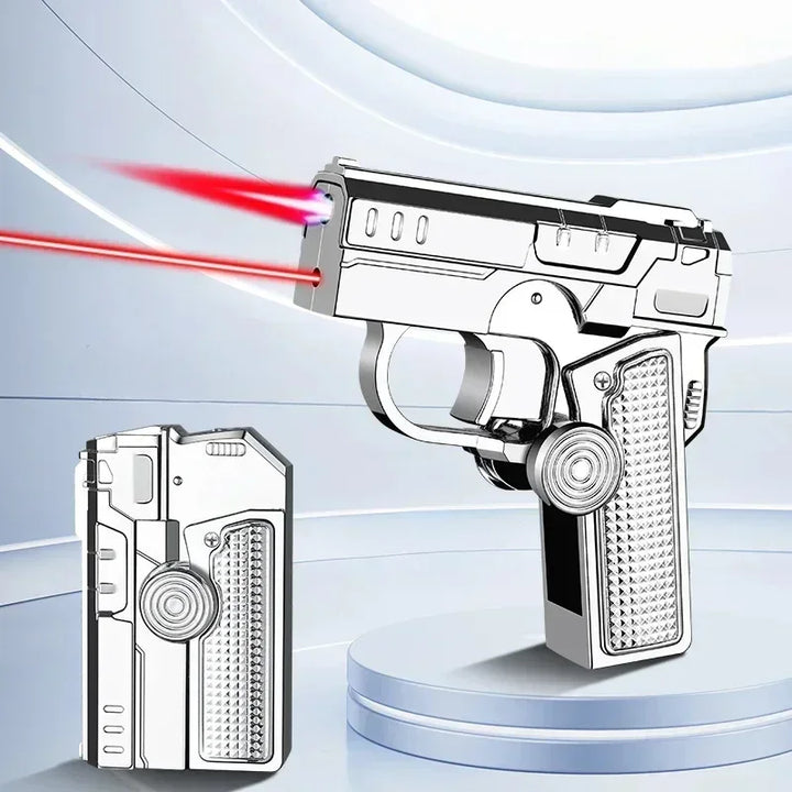 Foldbar Dual-Form Pistolformet Vindproof Lighter | Luvikno