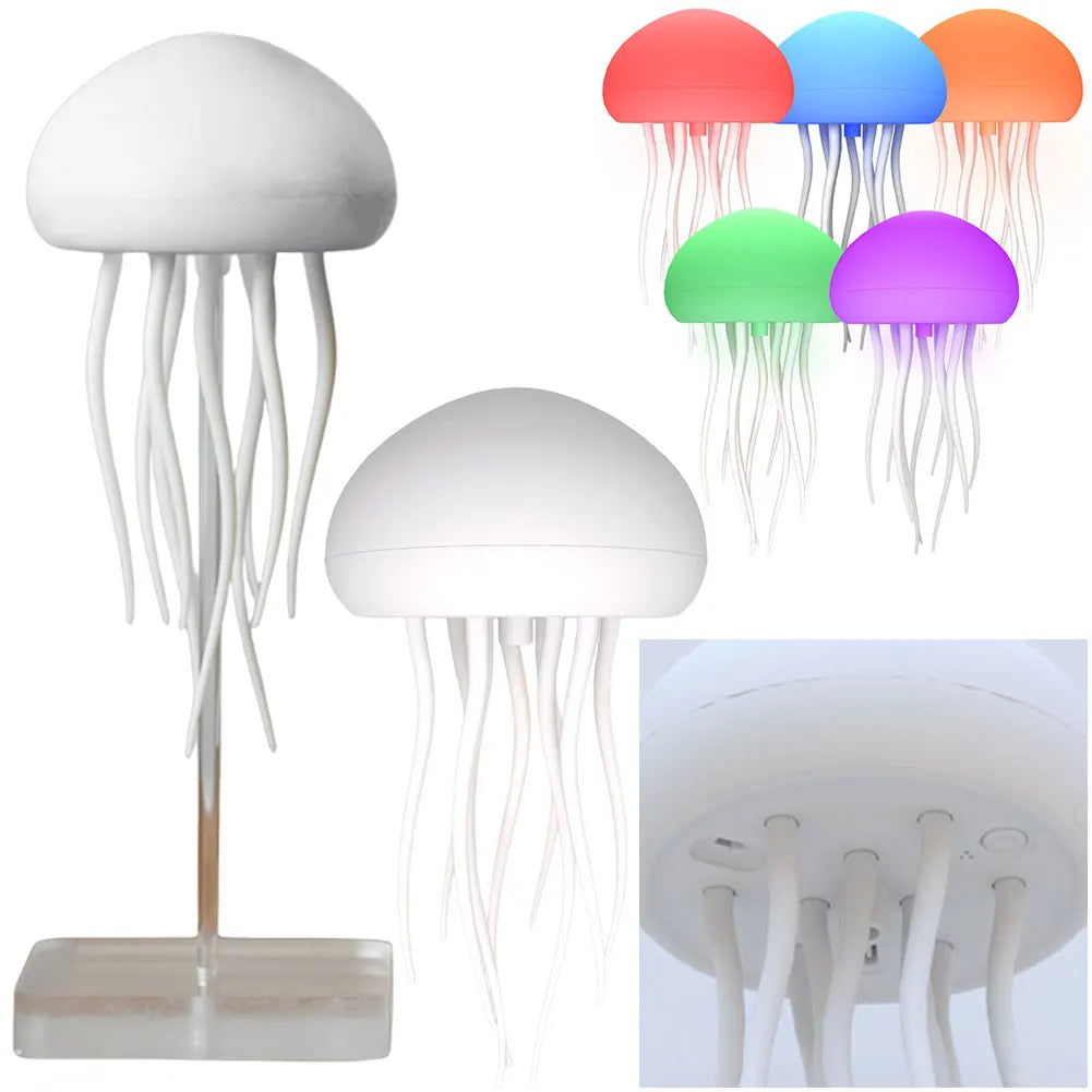 Jellyfish RGB Stemmegjenkjennings Anheng Nattlampe | Luvikno