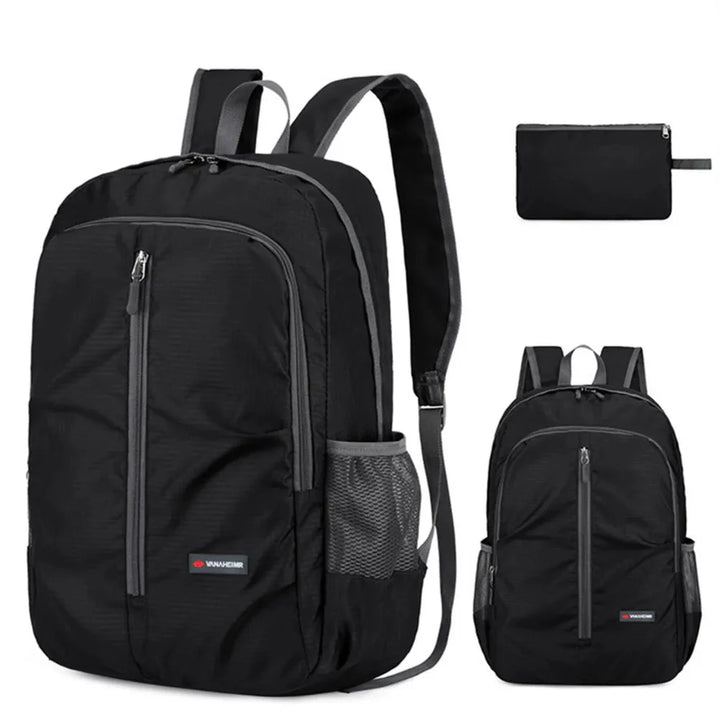 Luvikno | Trekparo Sammenleggbar Rygsekk | 30L Ultralett & Vanntett | For Fotturer, Camping & Reiser | Unisex Dagsekk