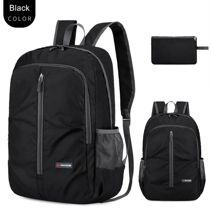 Luvikno | TrekLoom Sammenleggbar Utendørs Ryggsekk 30L | Ultralett & Vanntett | For Camping, Reiser & Fotturer | Unisex Design
