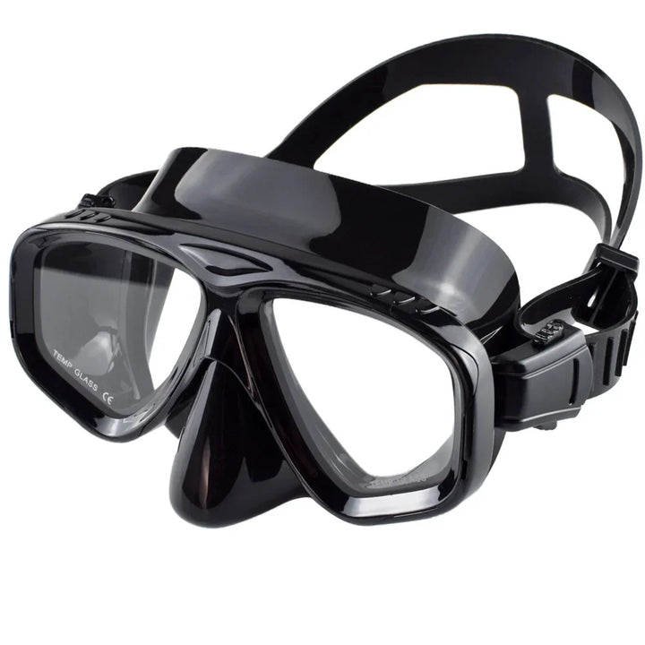 Luvikno | Mareon dykkermaske med snorkel | 180° panoramautsikt | anti-lekkasje & HD glass | matvarekvalitet silikon