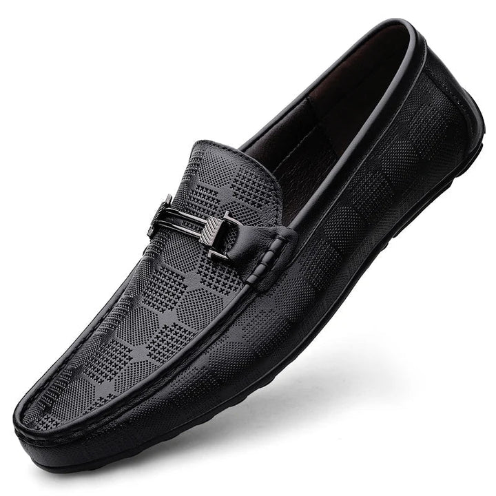 Luvik | Miesten loafers aidosta nahasta