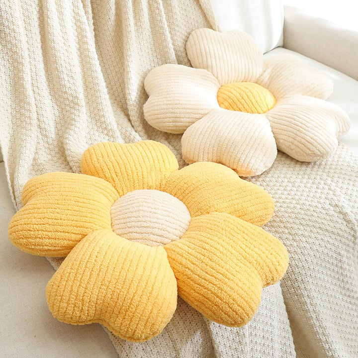 Fluffy Clover Flower Cushion | Luvikno